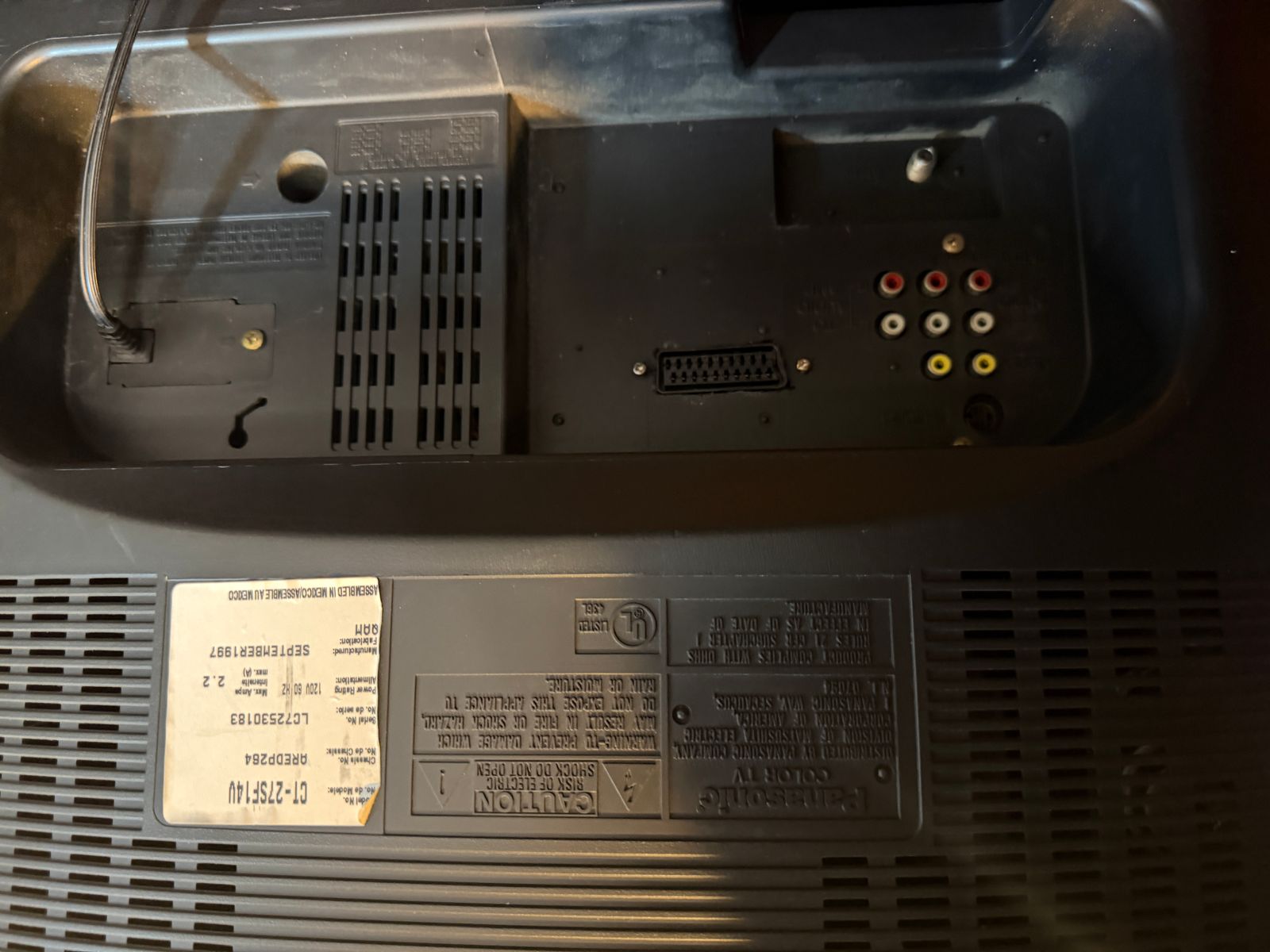 Panasonic Superflat RGB Mod